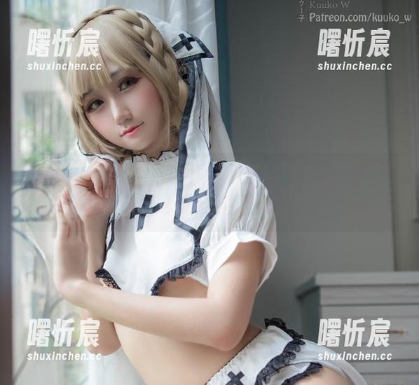 当KuukoW遇上宝钟玛琳，原图和图片的对比，哈哈，怎么总觉得有什么不一样？