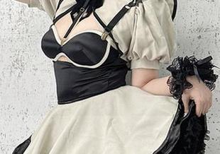 美图视线：Tomiko(とみこ)女仆，跟着她的眼神走，也许会有意想不到的发现